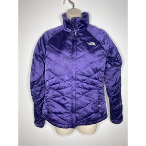 The North Face 550 Puffer Quilted Full Zip Jacket Coat Womens S
